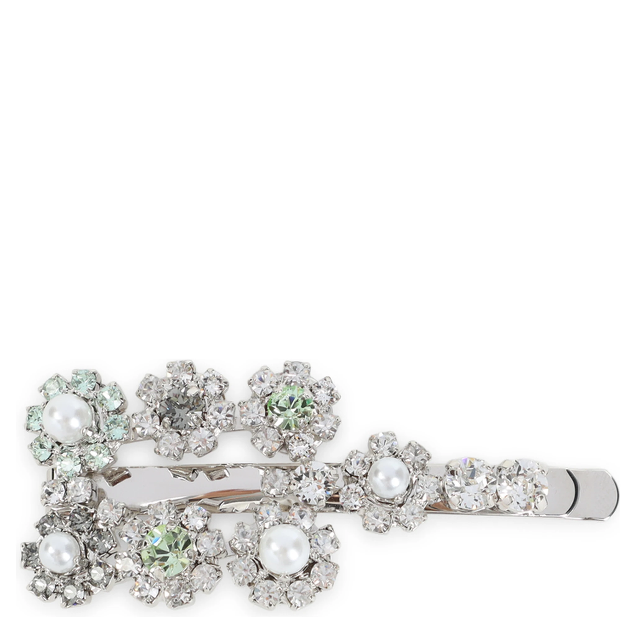 Roger Vivier Flower Strass Hair Clip