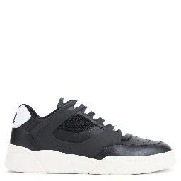 Celine CT-09 Leather, Rubber and Mesh Sneakers
