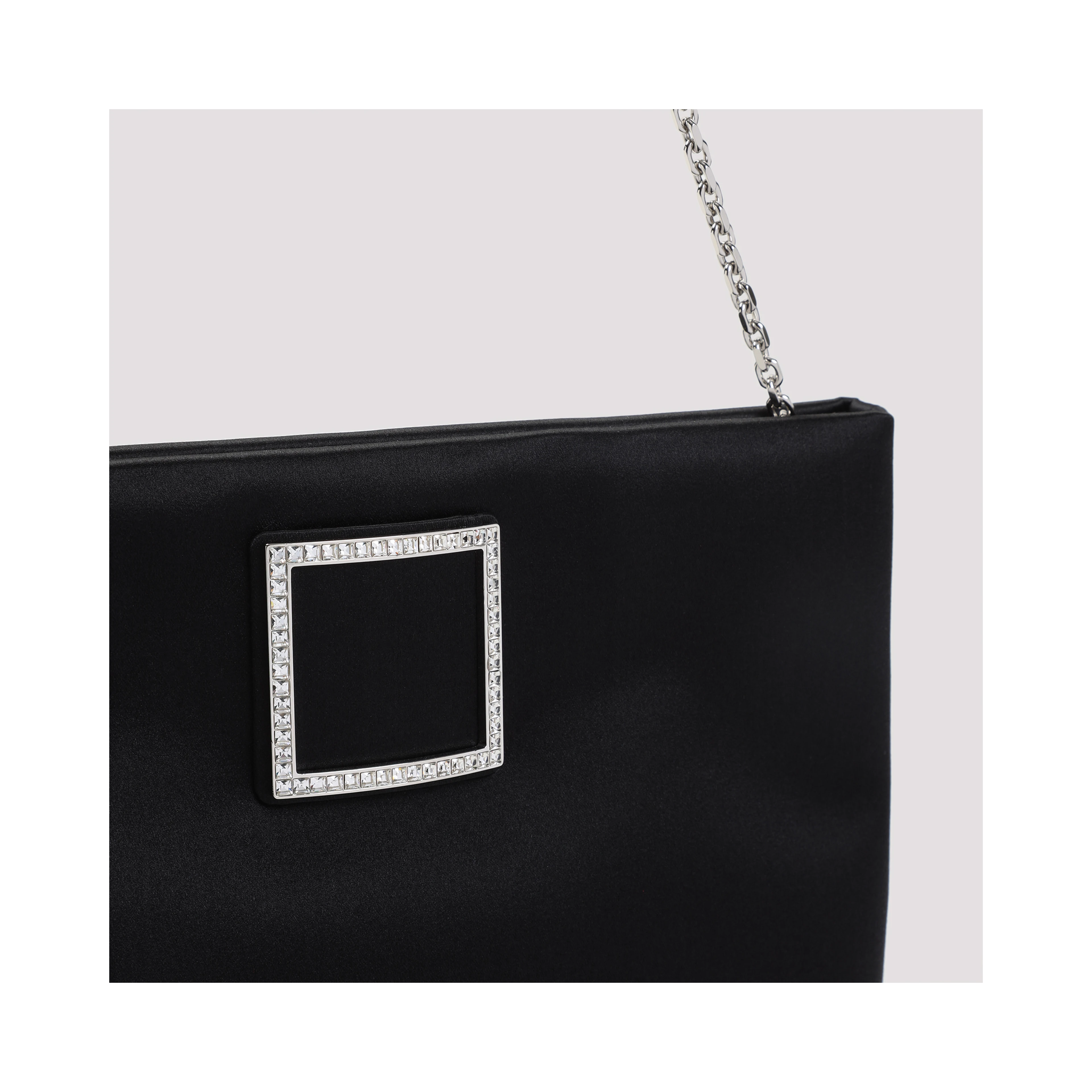 Roger Vivier Trompette Strass Soft Clutch
