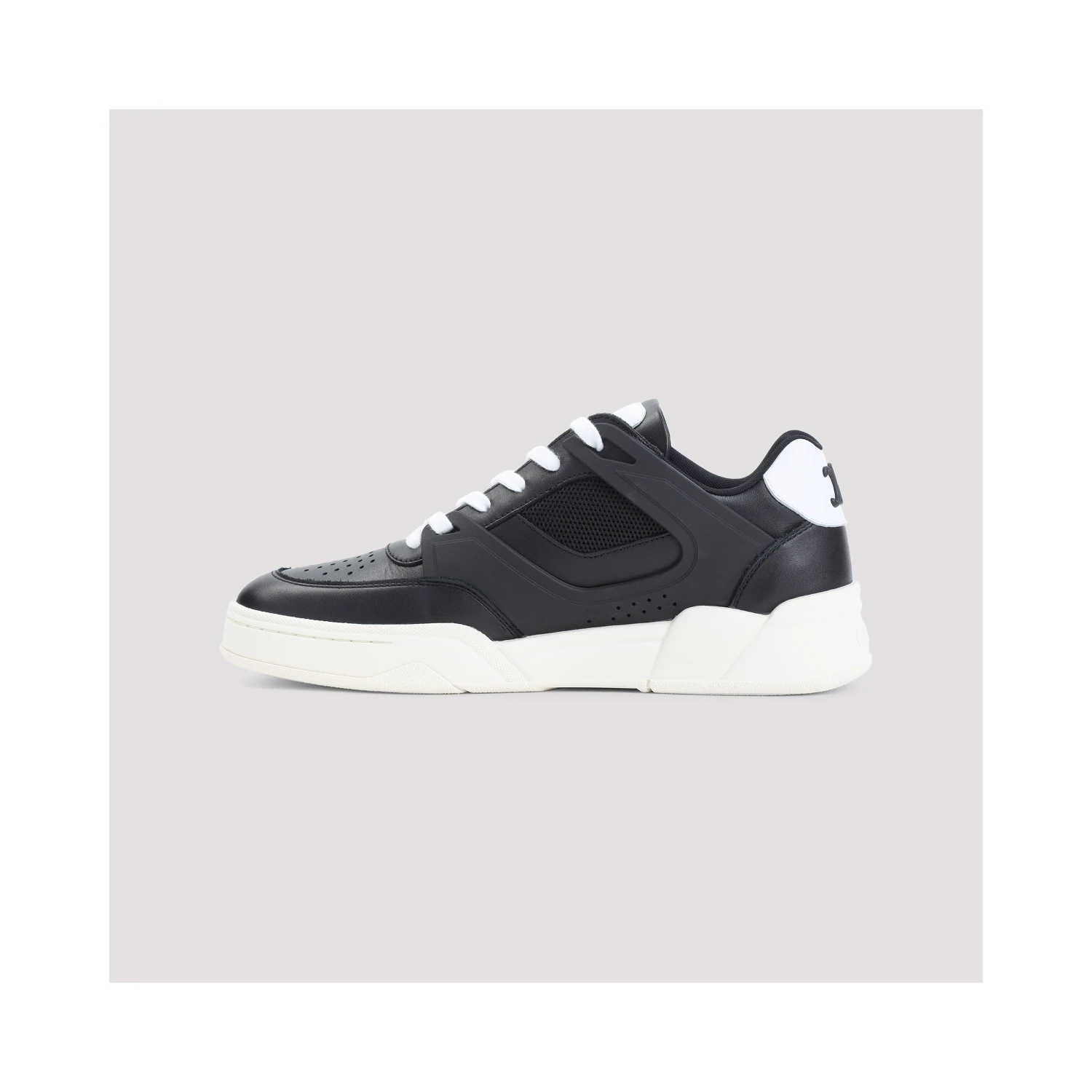 Celine CT-09 Leather, Rubber and Mesh Sneakers