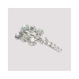 Roger Vivier Flower Strass Hair Clip