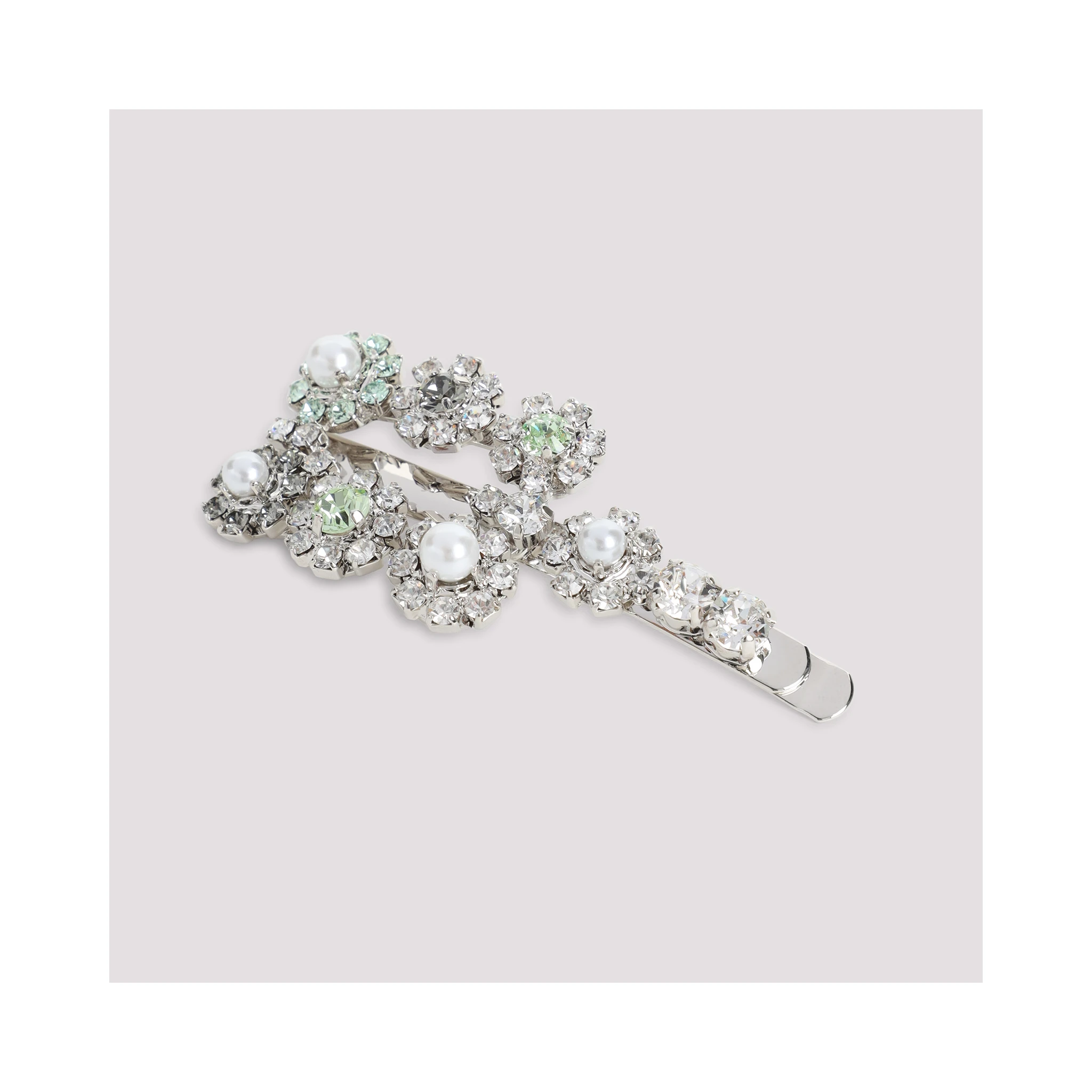 Roger Vivier Flower Strass Hair Clip