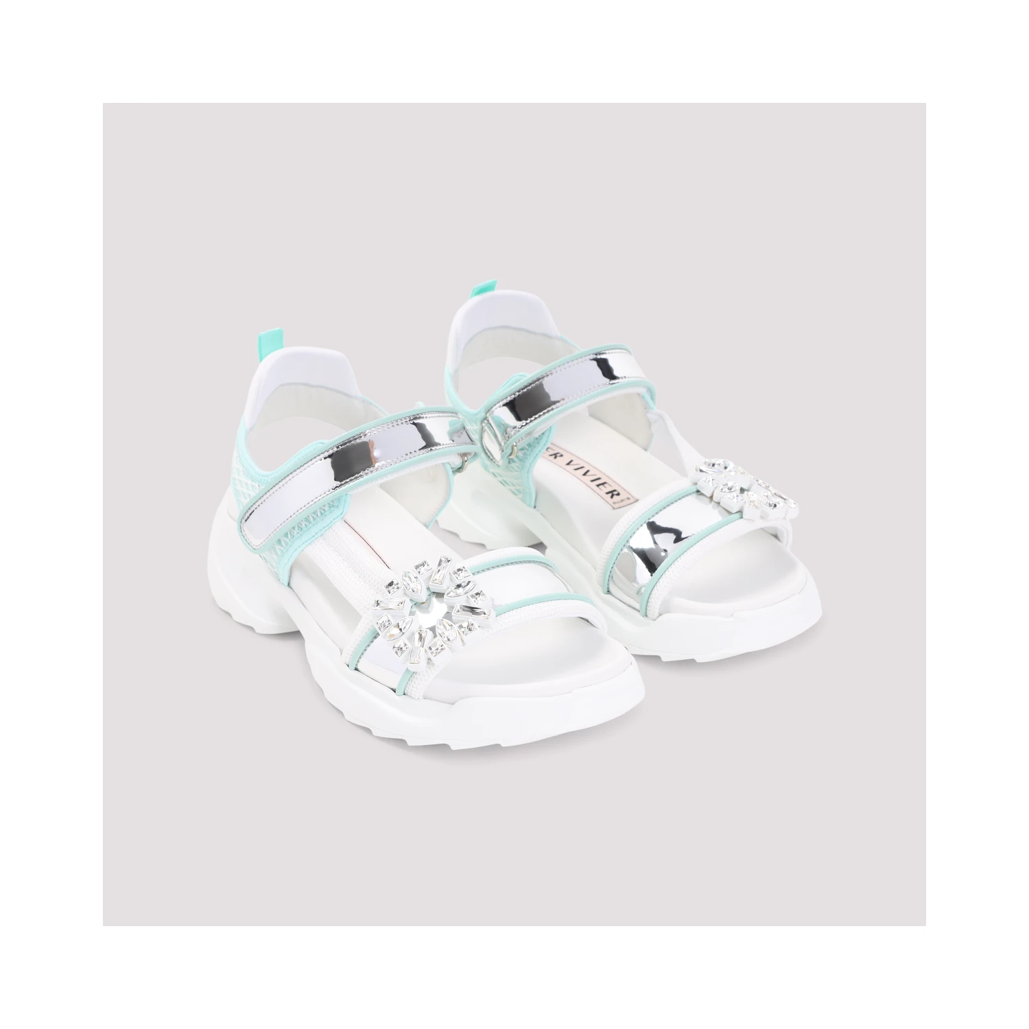 Roger Vivier Viv On The Run Sandals