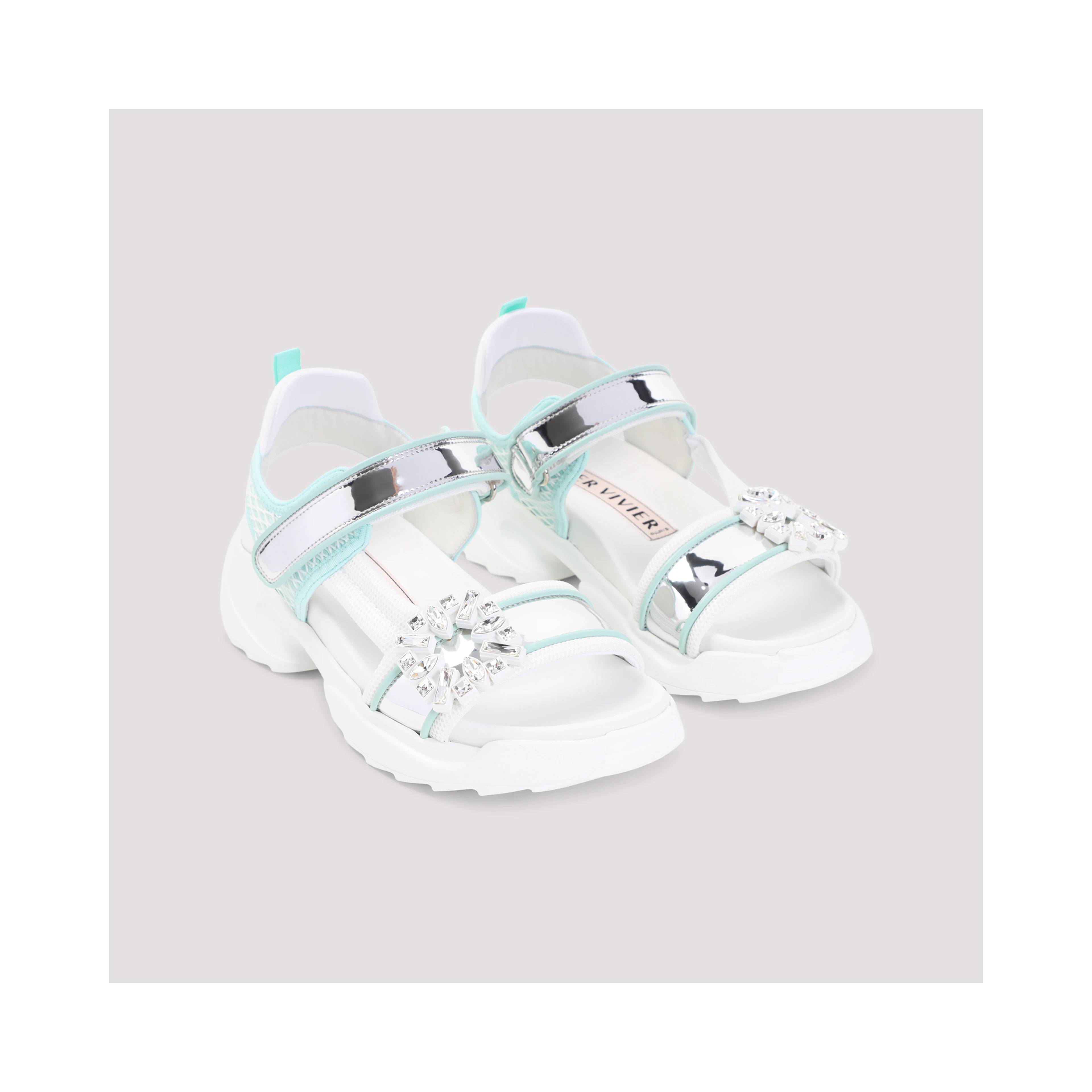 Roger Vivier Viv On The Run Sandals