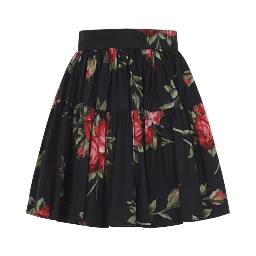 Dolce & Gabbana Cotton Mini Skirt