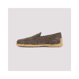 Tod`s Suede Leather Loafers
