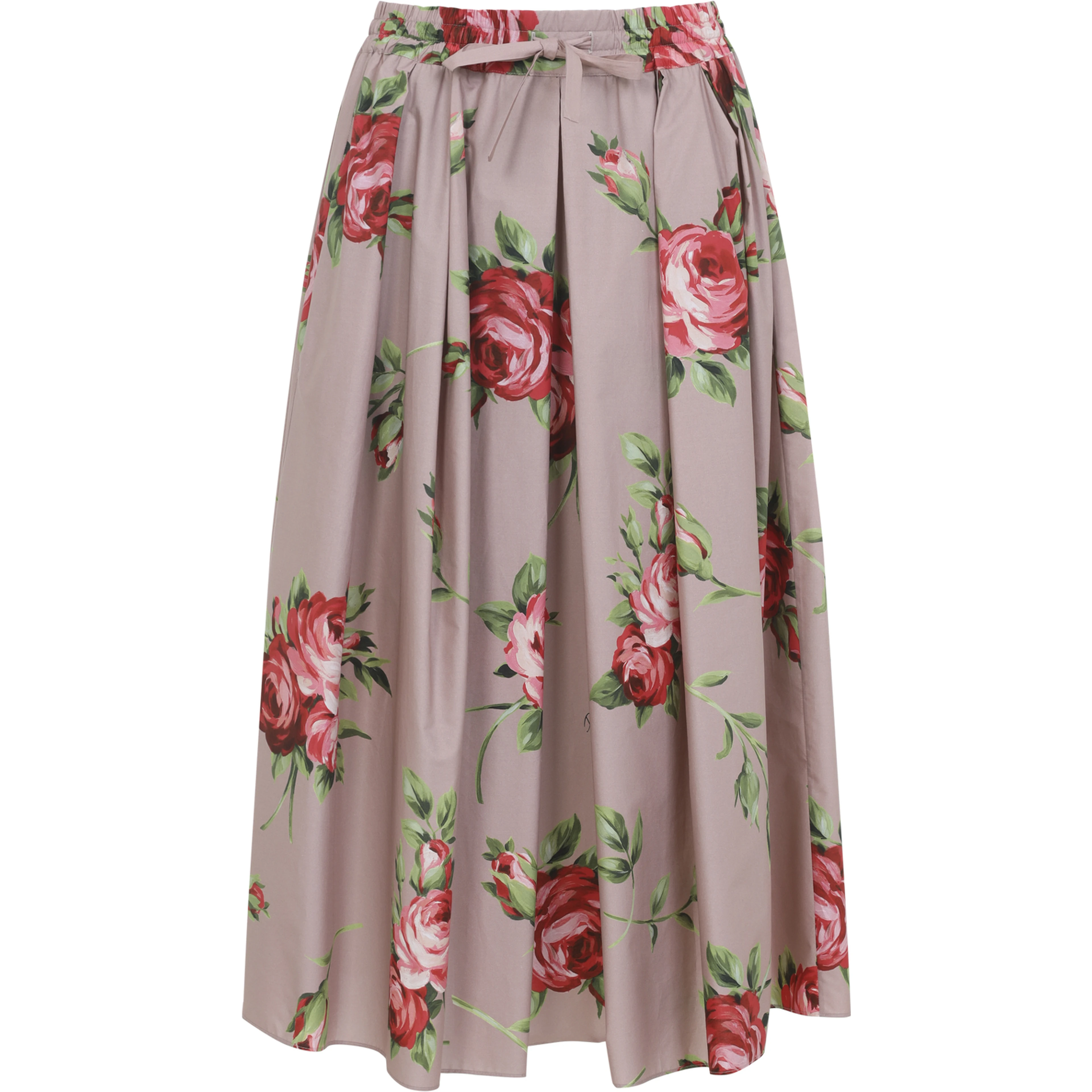 Dolce & Gabbana Cotton Midi Skirt