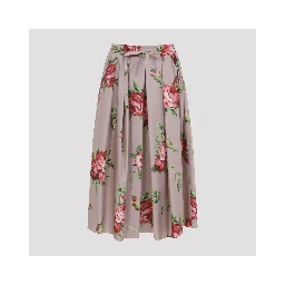 Dolce & Gabbana Cotton Midi Skirt
