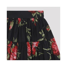 Dolce & Gabbana Cotton Mini Skirt