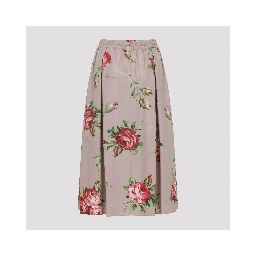 Dolce & Gabbana Cotton Midi Skirt