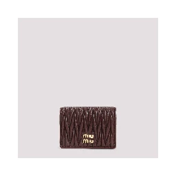 Miu Miu Lamb Leather Wallet