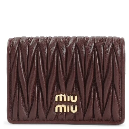 Miu Miu Lamb Leather Wallet