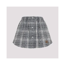 Miu Miu Cotton Midi Skirt