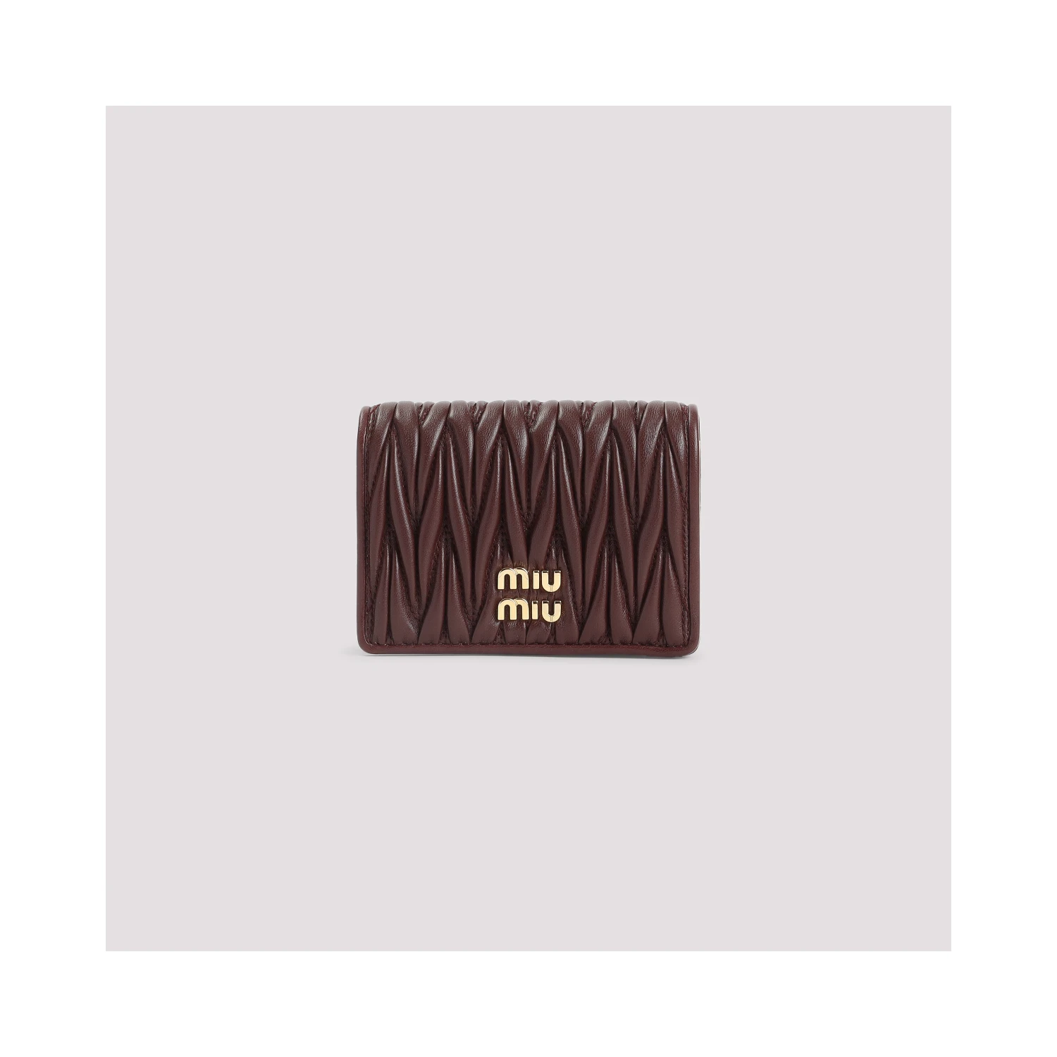 Miu Miu Lamb Leather Wallet