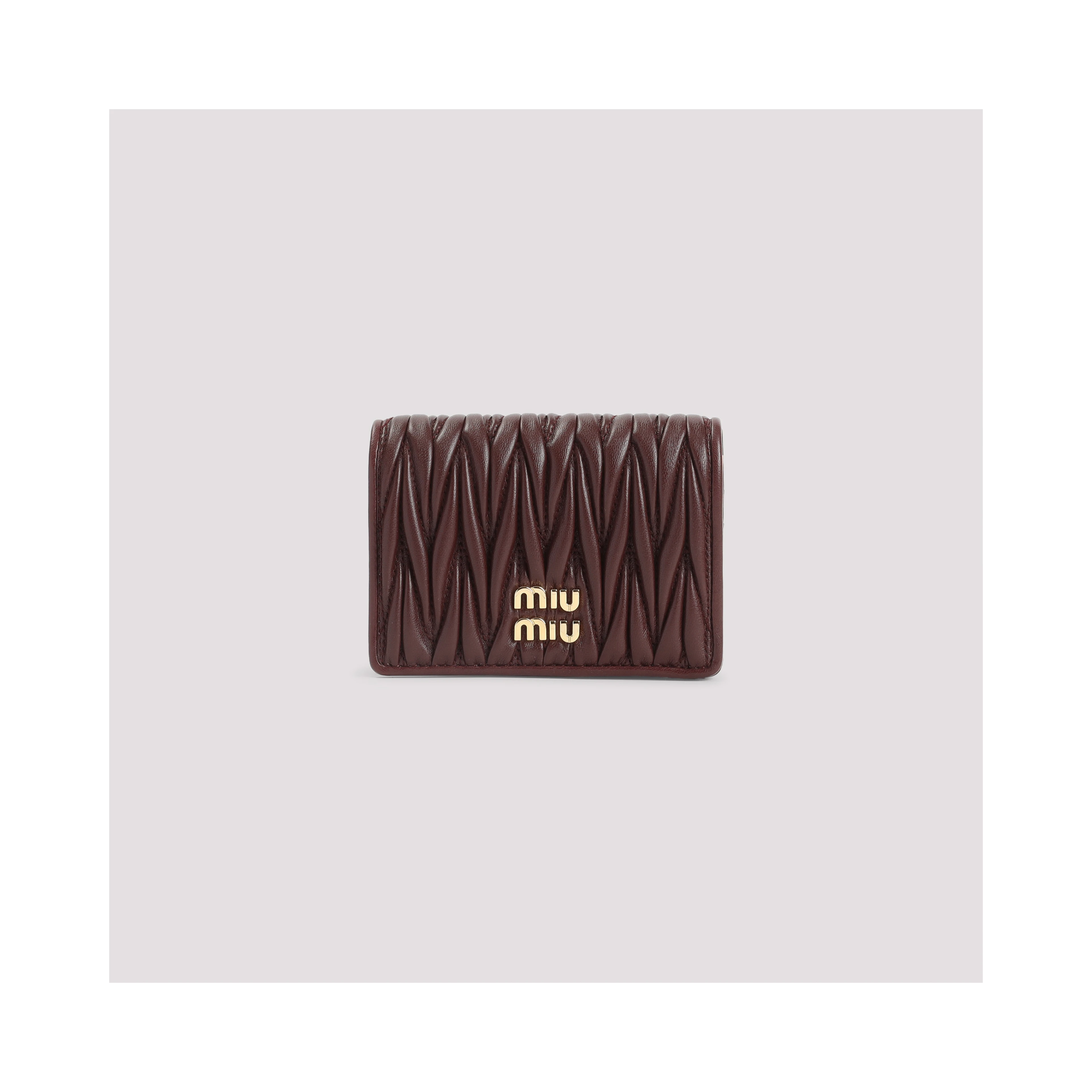 Miu Miu Lamb Leather Wallet