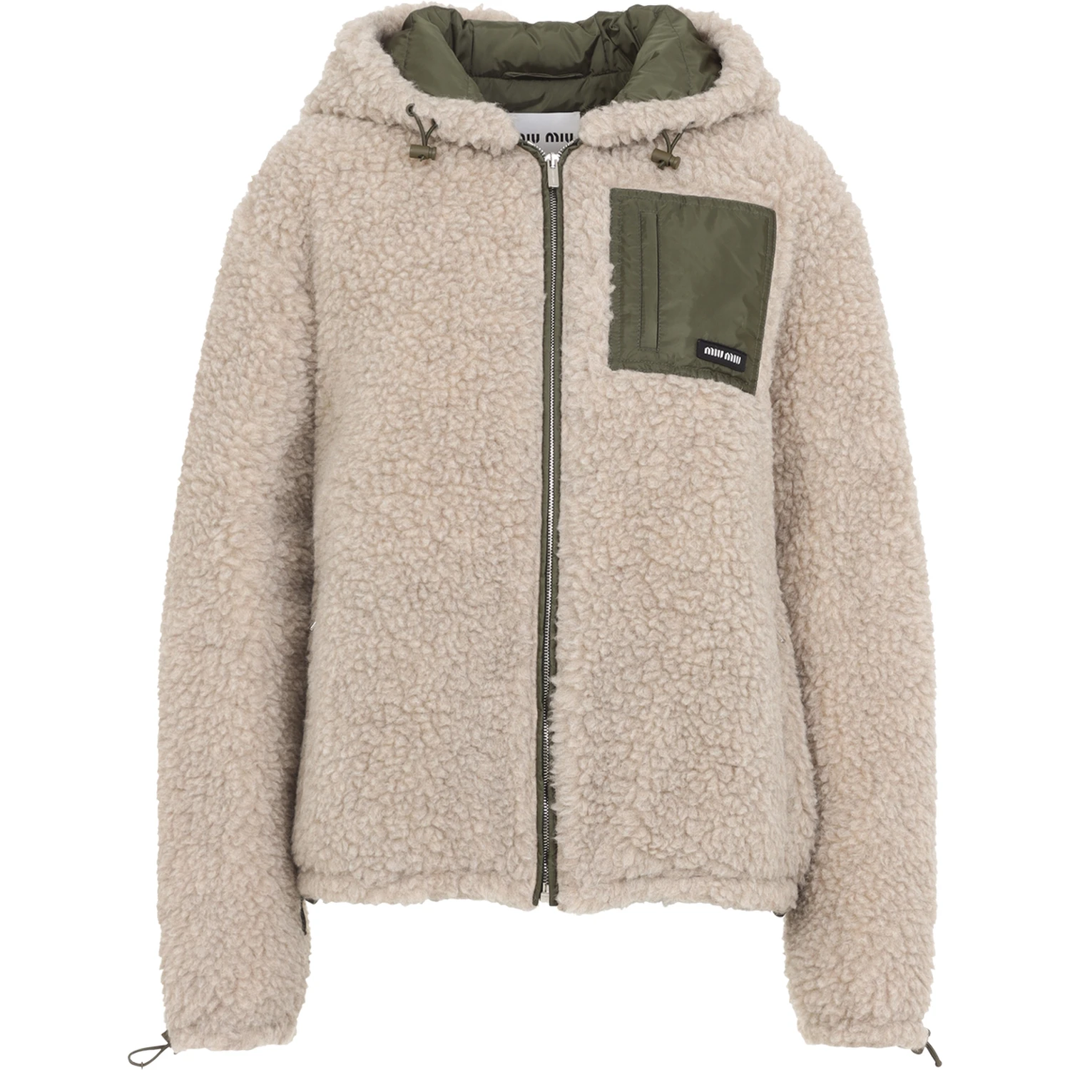 Miu Miu Wool Blouson Jacket