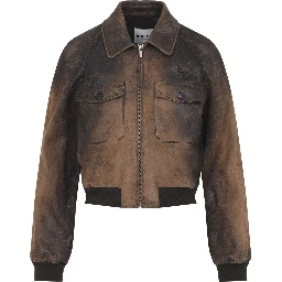 Miu Miu Lamb Leather Jacket
