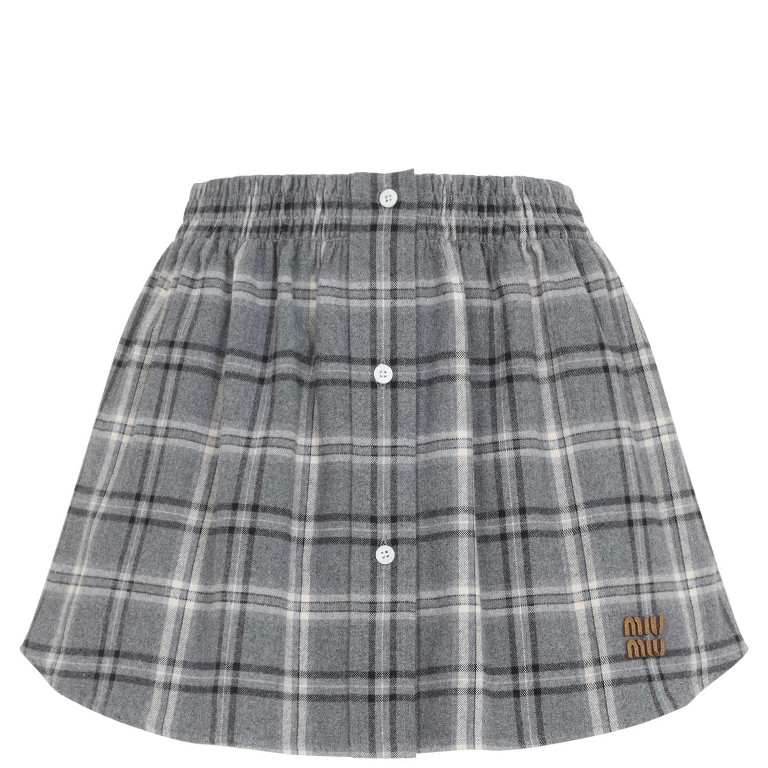 Miu Miu Cotton Midi Skirt