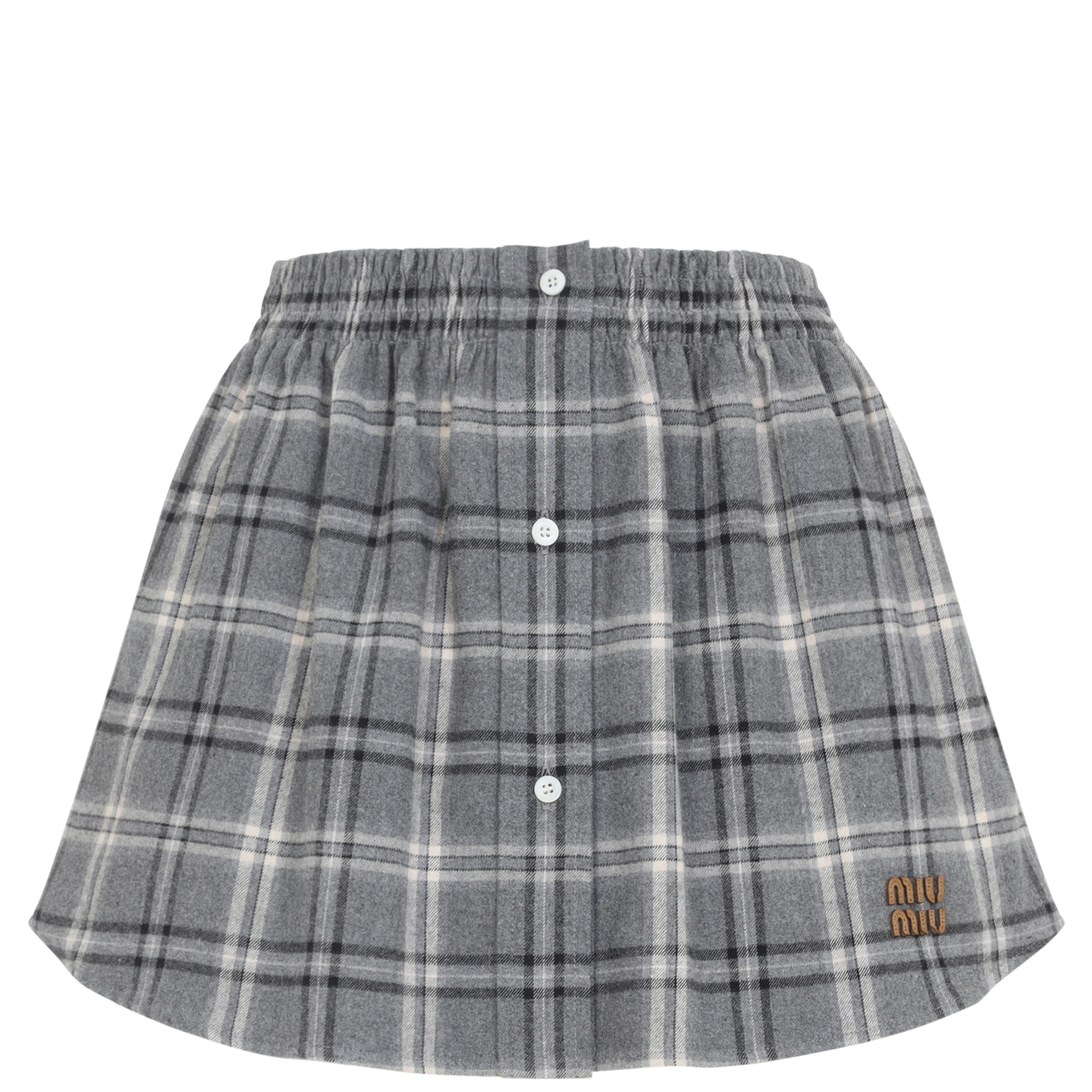 Miu Miu Cotton Midi Skirt
