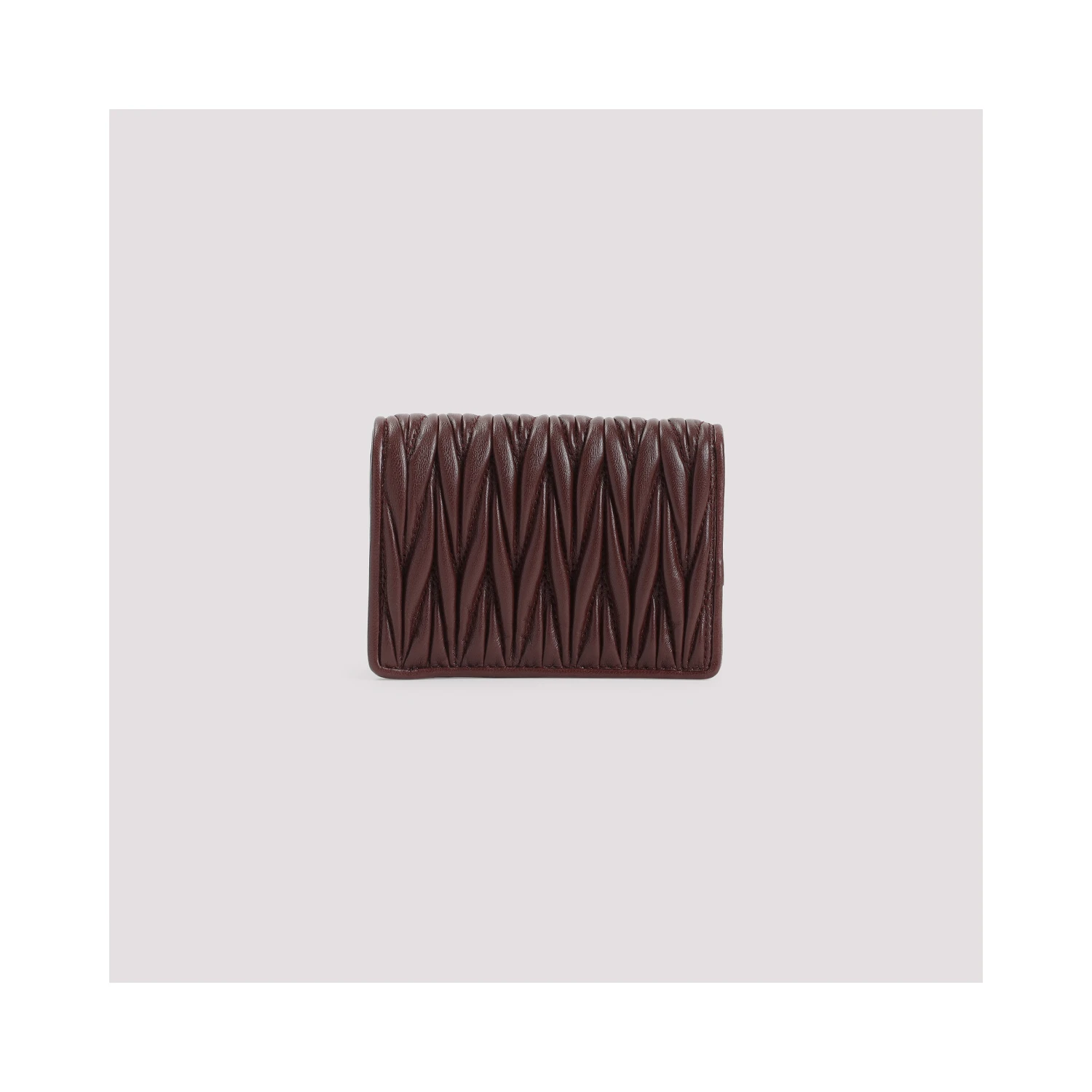 Miu Miu Lamb Leather Wallet