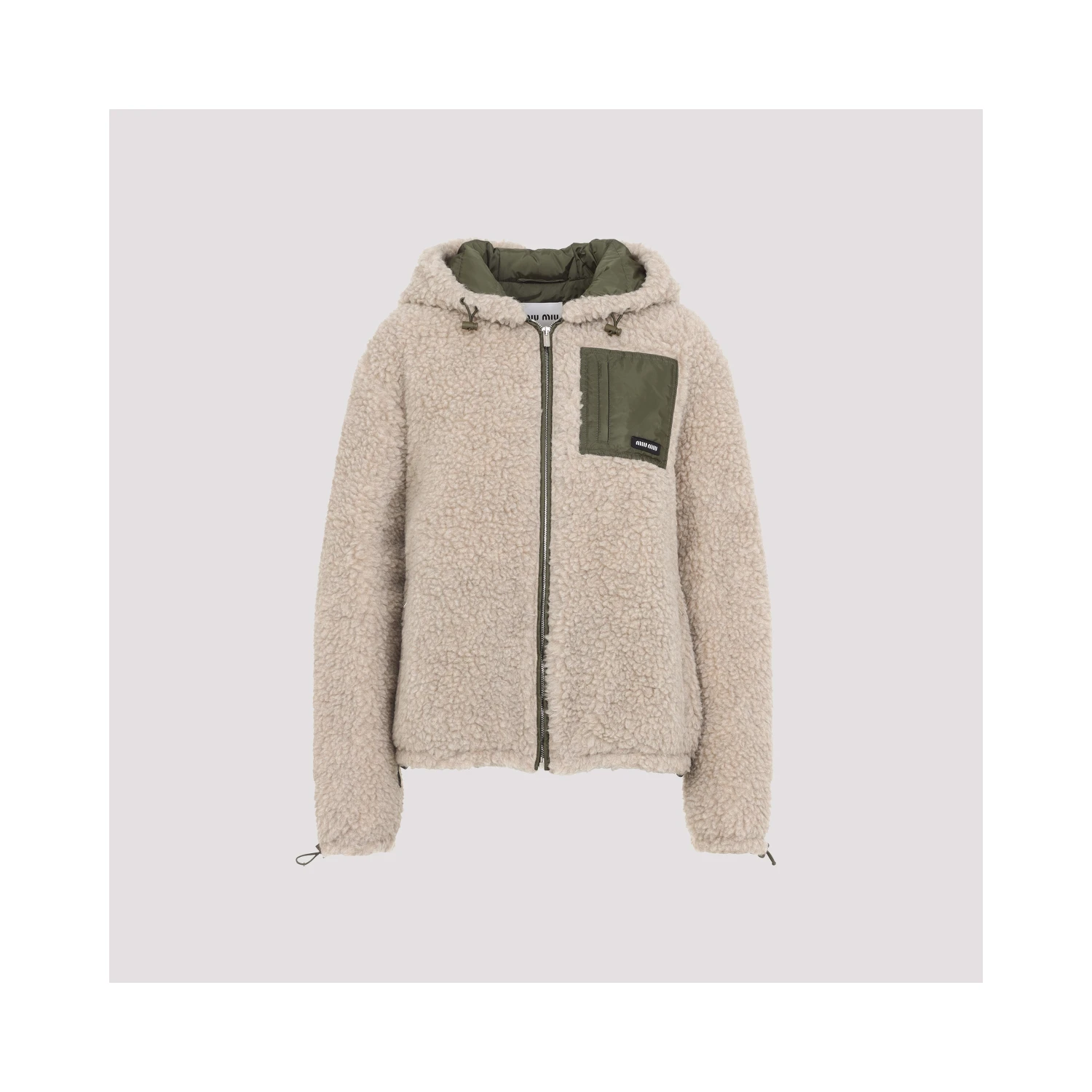 Miu Miu Wool Blouson Jacket
