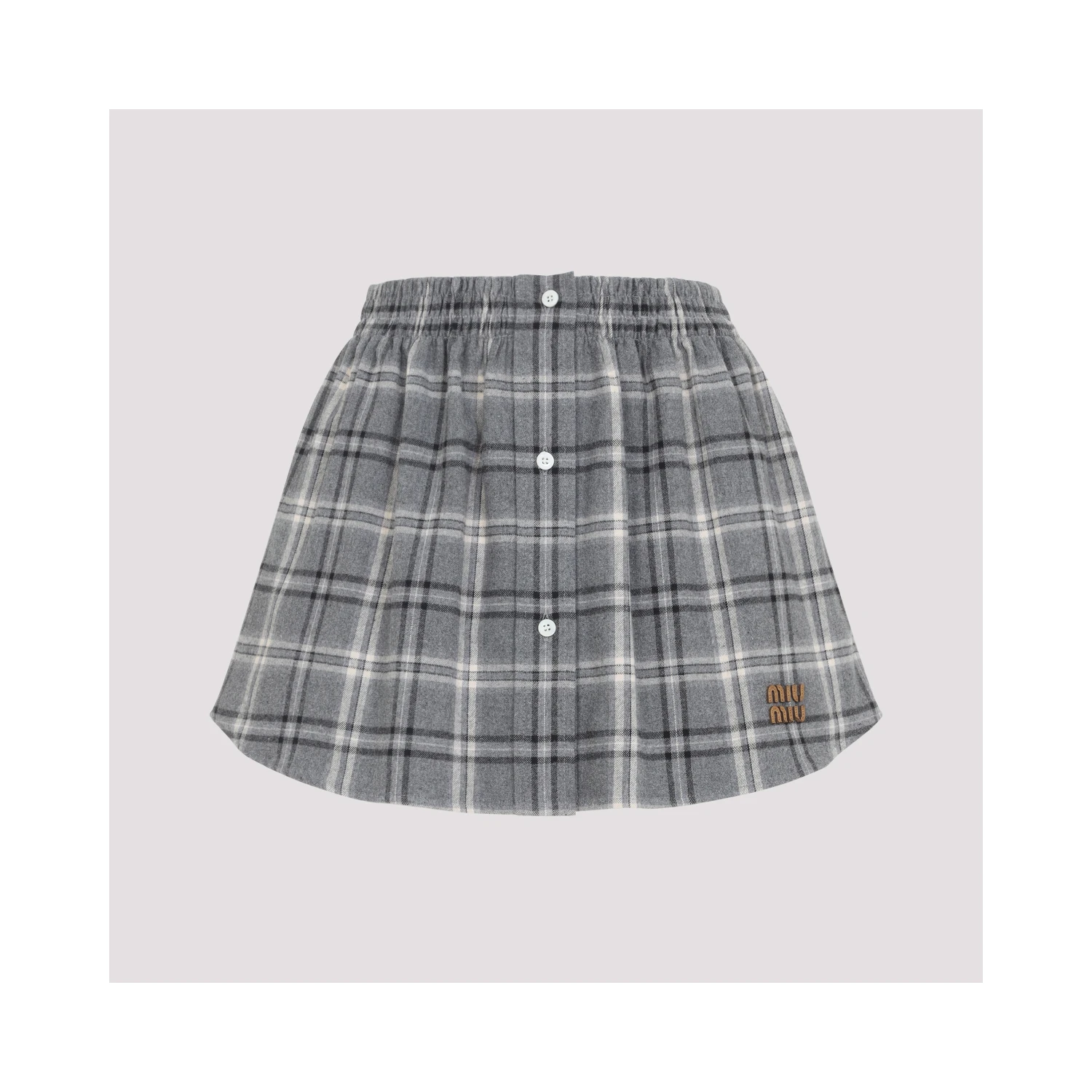Miu Miu Cotton Midi Skirt