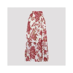 Etro Flounce Hem Maxi Skirt
