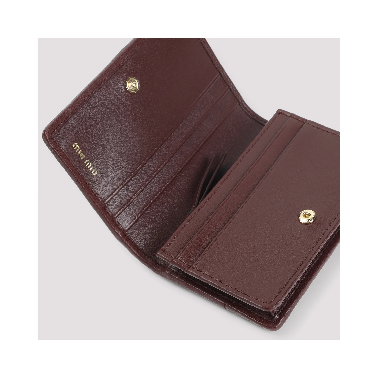 Miu Miu Lamb Leather Wallet