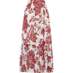 Etro Flounce Hem Maxi Skirt