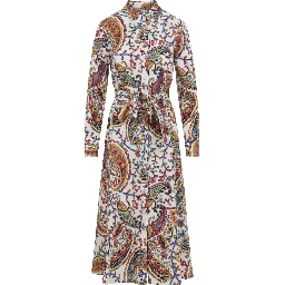 Etro Belted Midi Dress