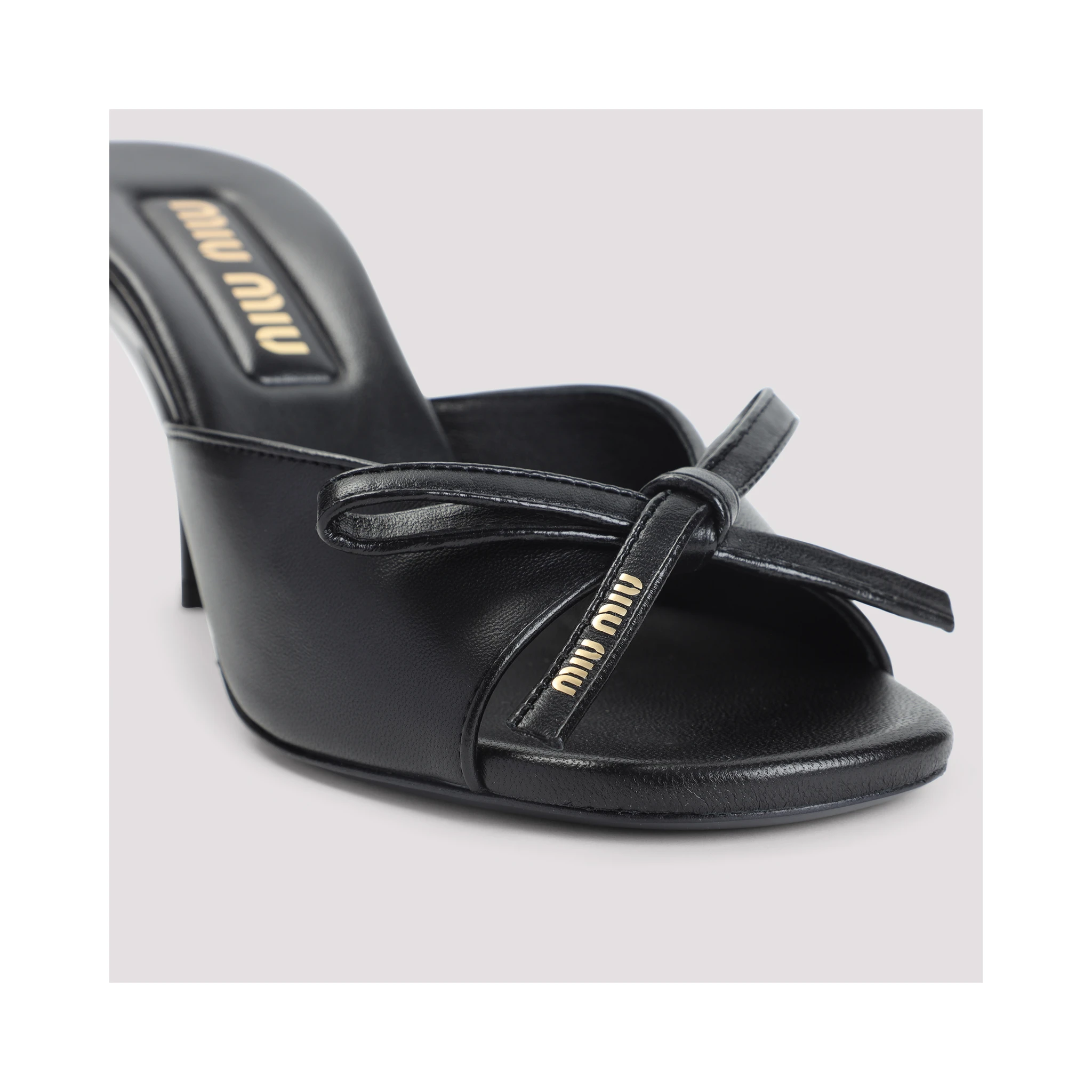 Miu Miu Lamb Leather Slippers