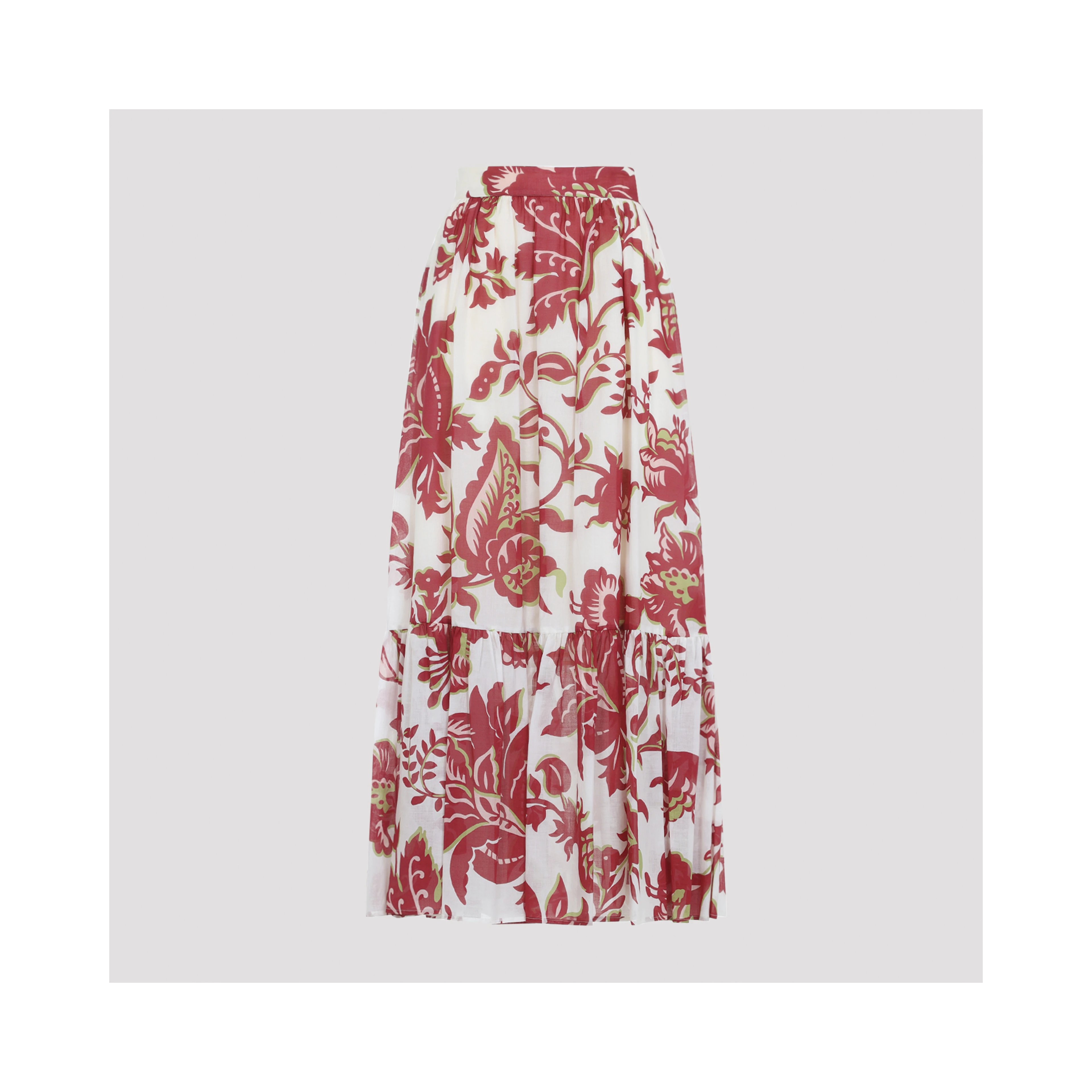 Etro Flounce Hem Maxi Skirt