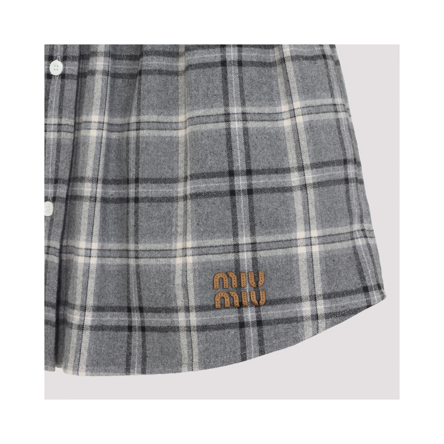 Miu Miu Cotton Midi Skirt