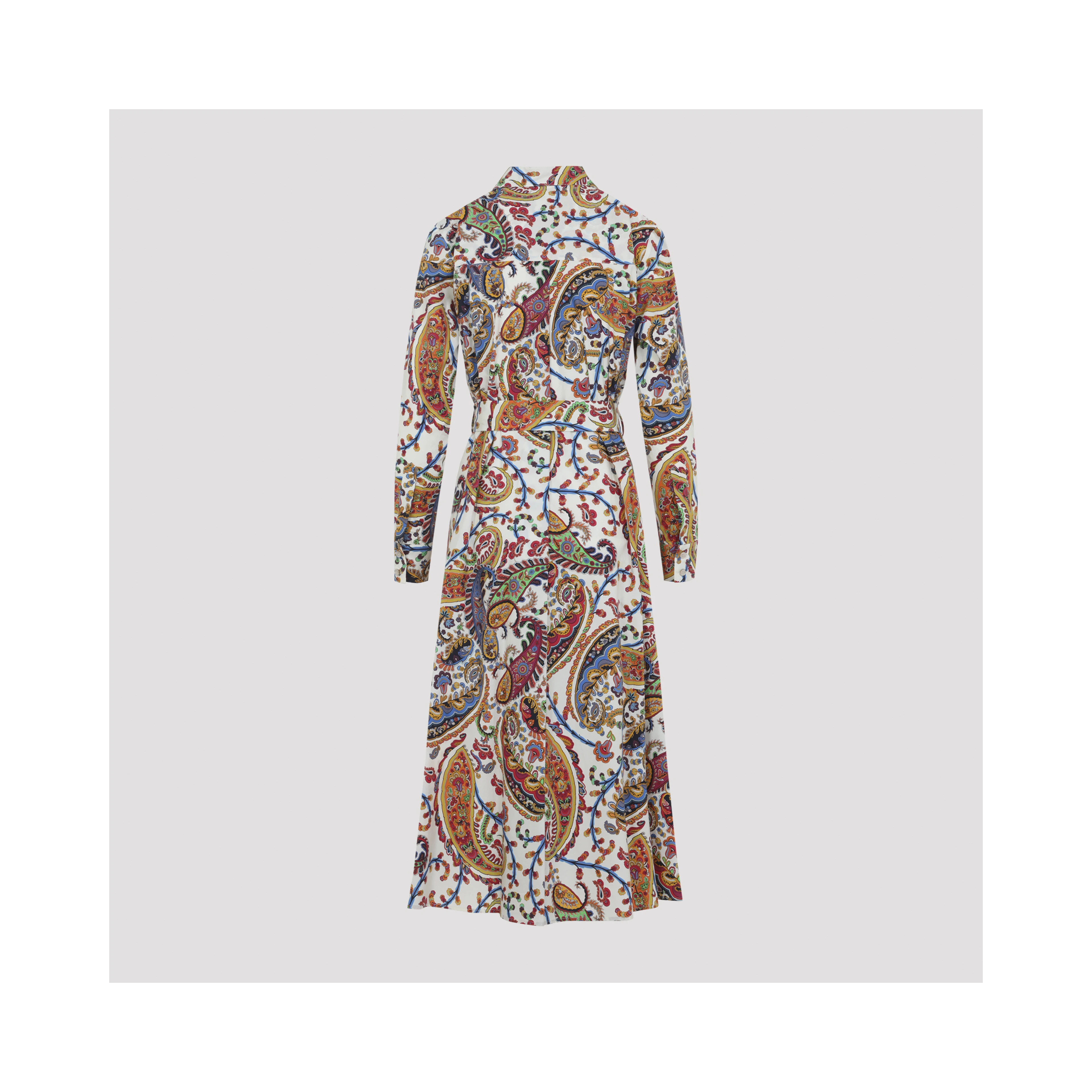 Etro Belted Midi Dress