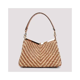 Etro Vela M Rafia Shoulder Bag
