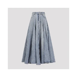 Balenciaga Godet Long Skirt