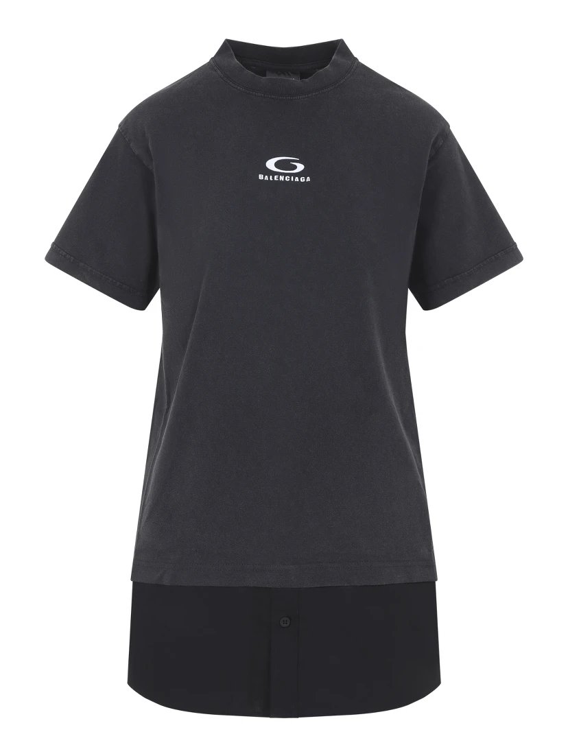 Balenciaga Hybrid Mini Dress