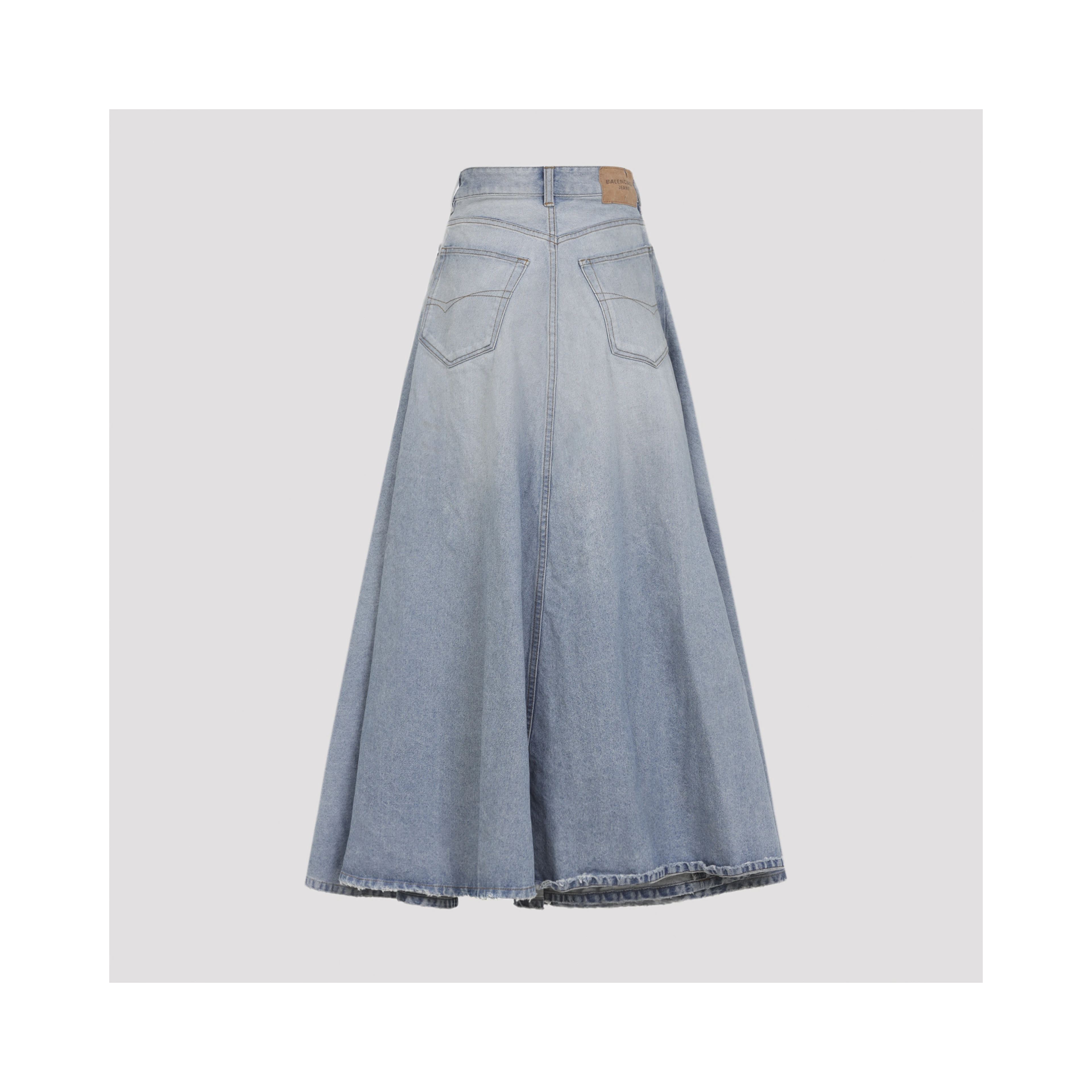 Balenciaga Godet Long Skirt