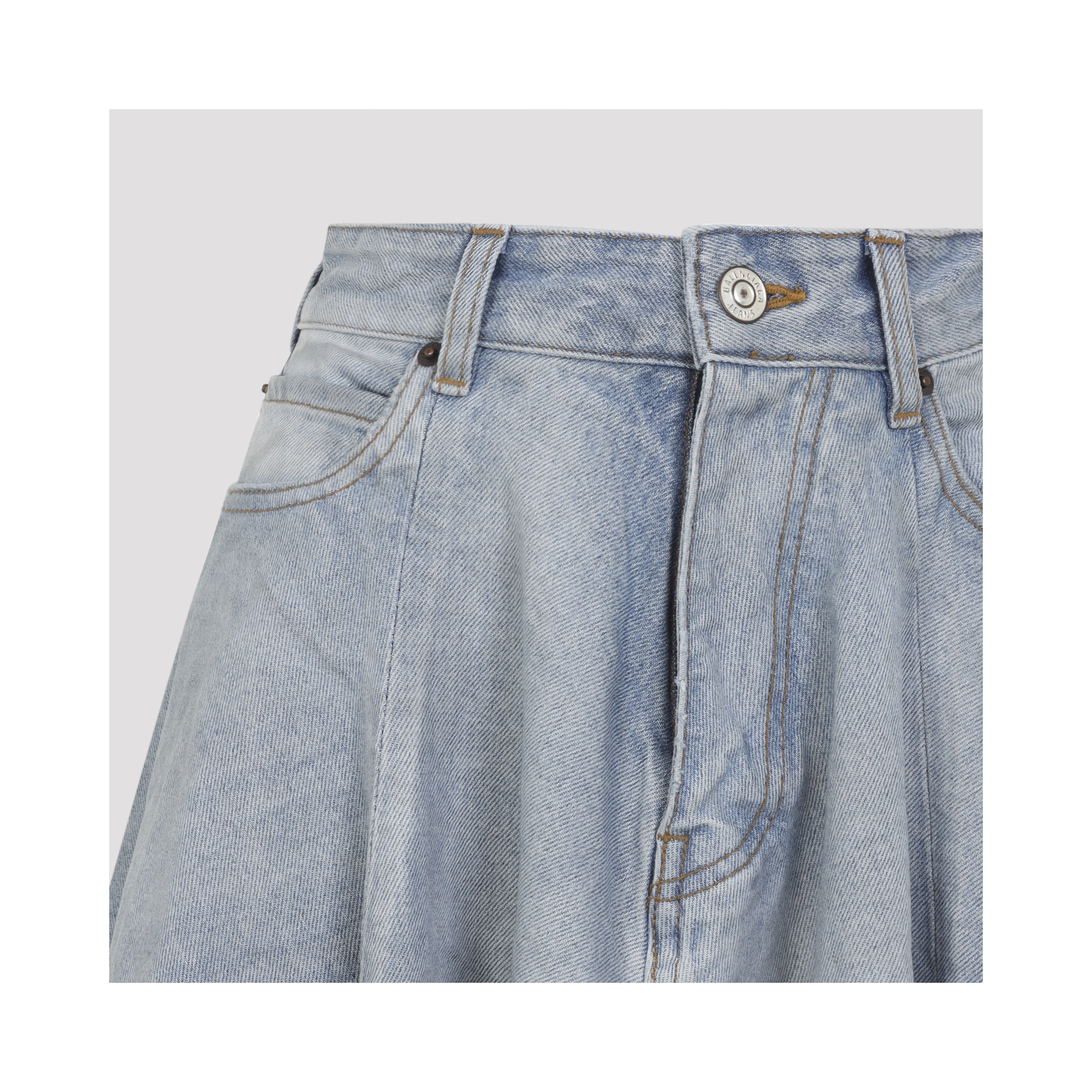 Balenciaga Godet Long Skirt