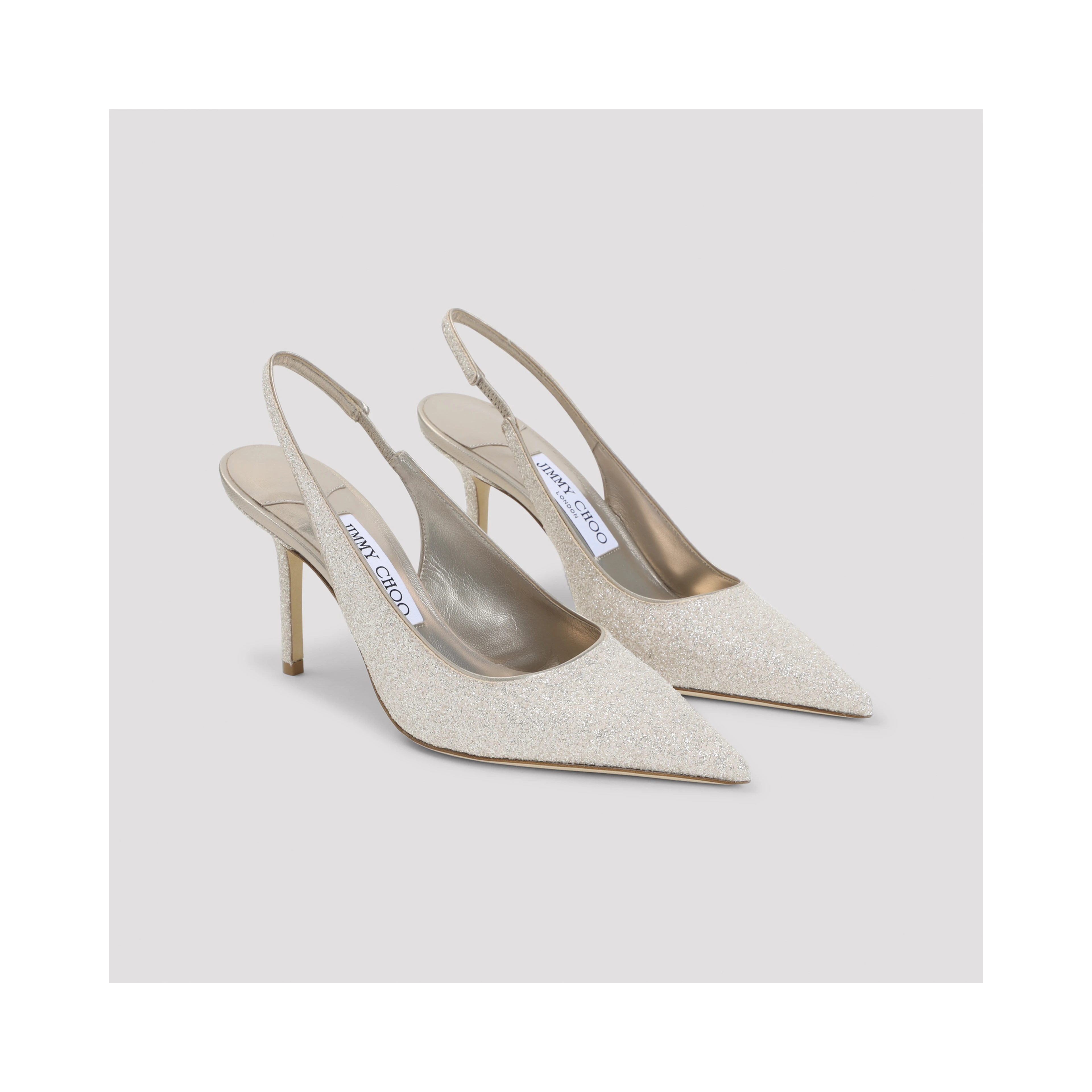 Jimmy Choo Love85 Caviar Glitter Pumps