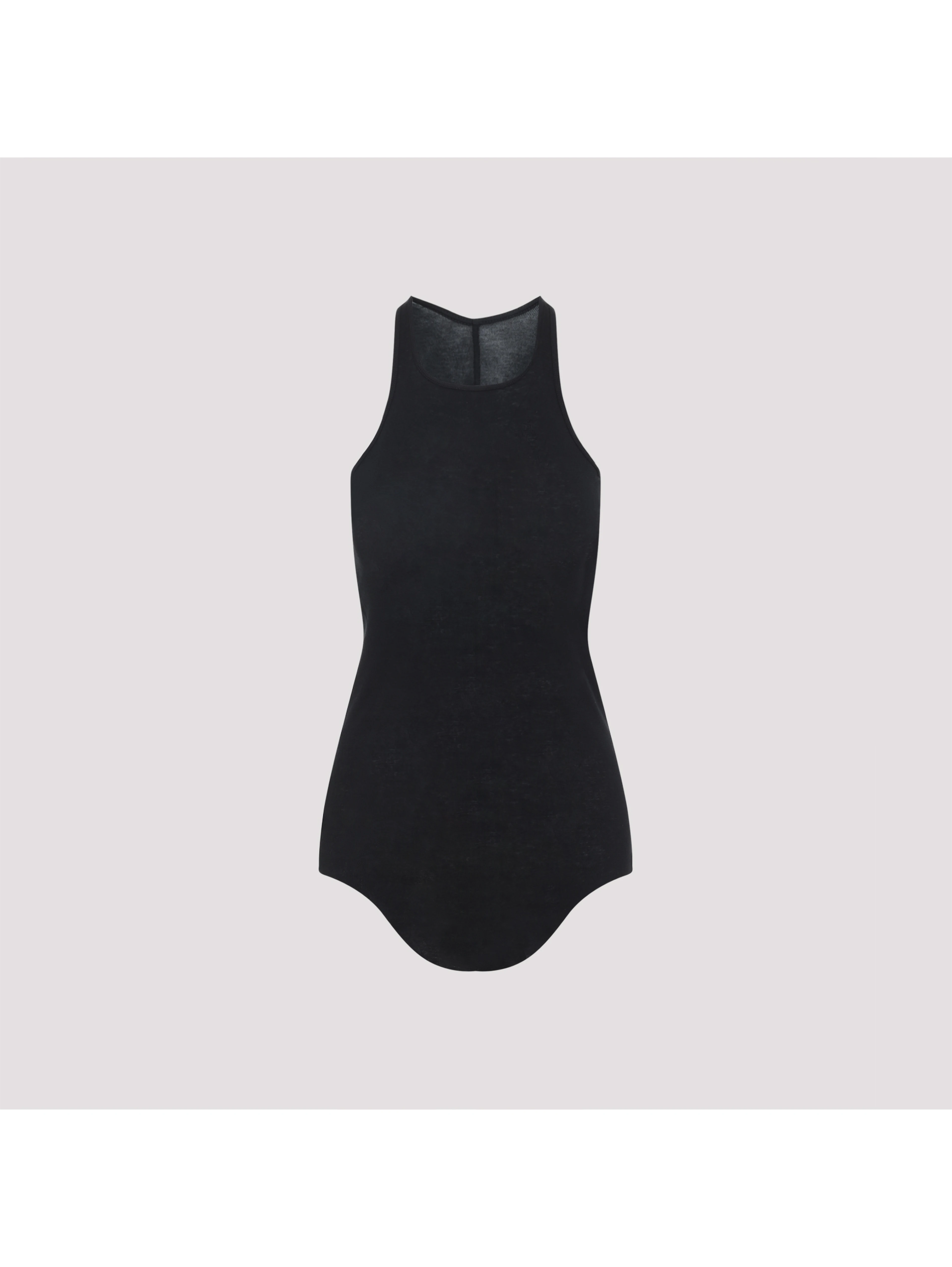 Rick Owens Basic Rib Tank Top