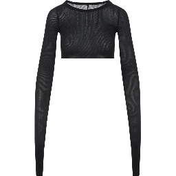 Rick Owens LS Crop Top