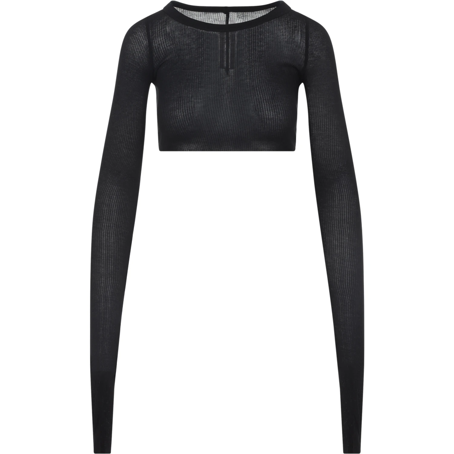 Rick Owens LS Crop Top