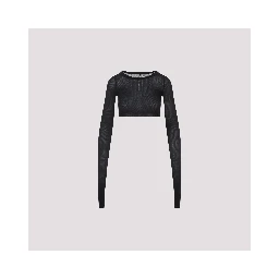 Rick Owens LS Crop Top