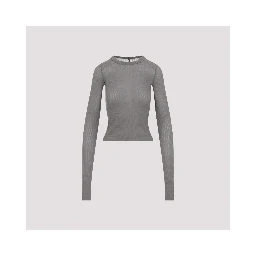 Rick Owens Cropped Rib LS T-shirt