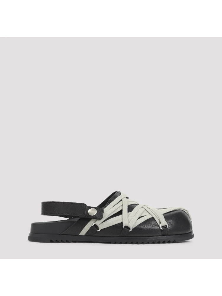 Rick Owens Megalace Granola Mules