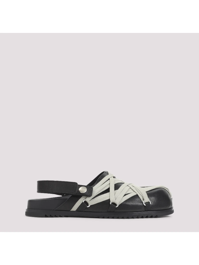 Rick Owens Megalace Granola Mules