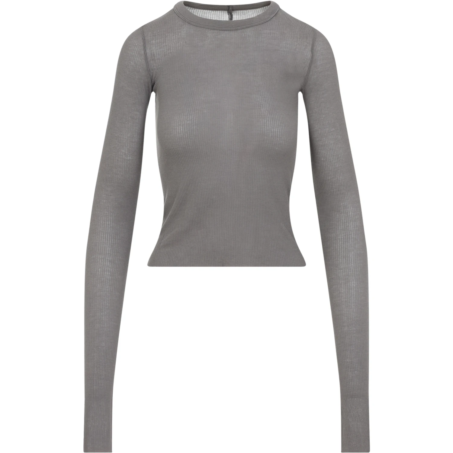 Rick Owens Cropped Rib LS T-shirt