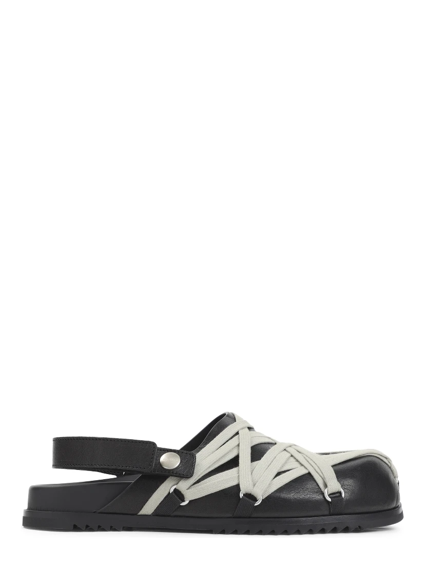 Rick Owens Megalace Granola Mules