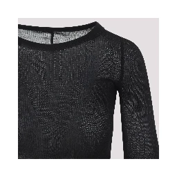 Rick Owens LS Crop Top
